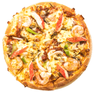 Pizza With Seafood Italian Foods